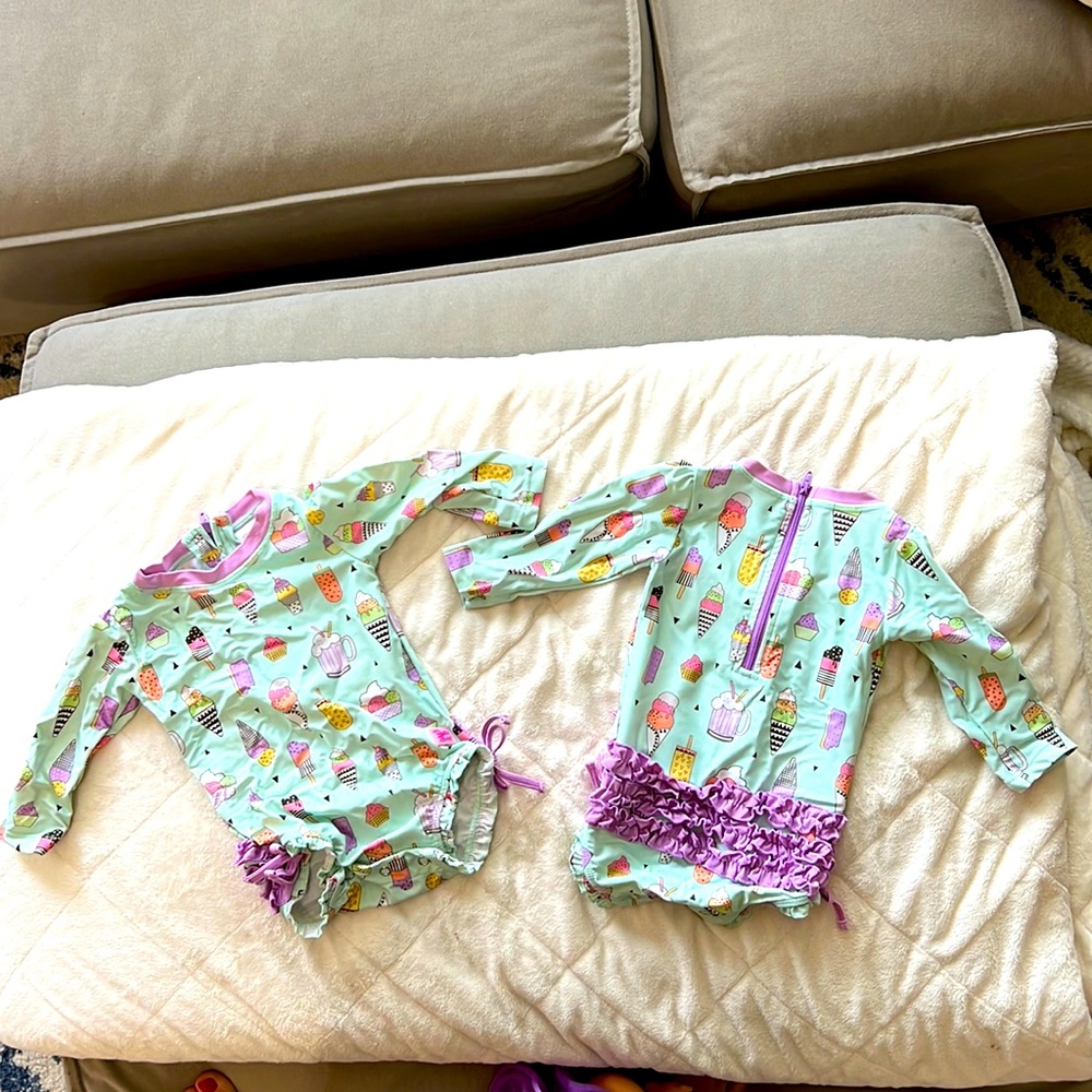 Ruffle Butts one piece swimwear
